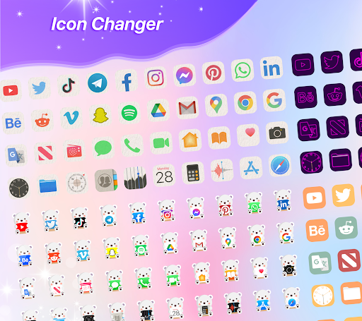 Launcher, Theme & Icon Changer - Image screenshot of android app