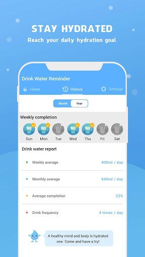 Water Reminder - Remind Drink - عکس برنامه موبایلی اندروید