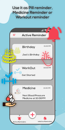 Reminder: Alarm & Notification - Image screenshot of android app