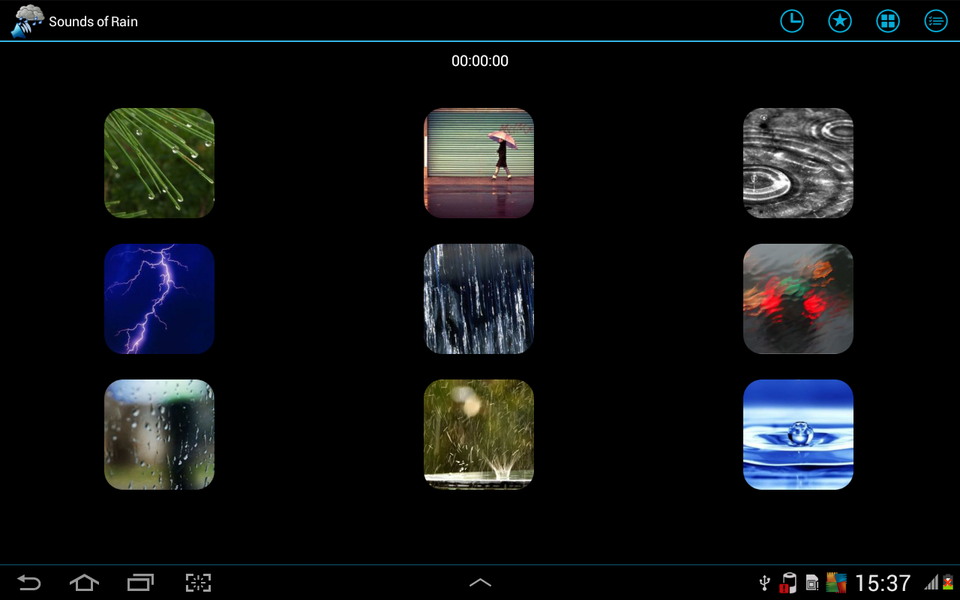 Sounds Of Rain Relax your Mind - Image screenshot of android app