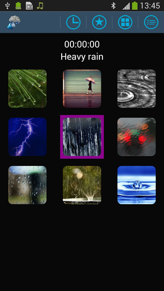 Sounds Of Rain Relax your Mind - Image screenshot of android app