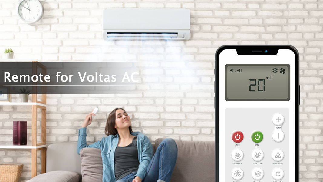Remote for Voltas AC - عکس برنامه موبایلی اندروید