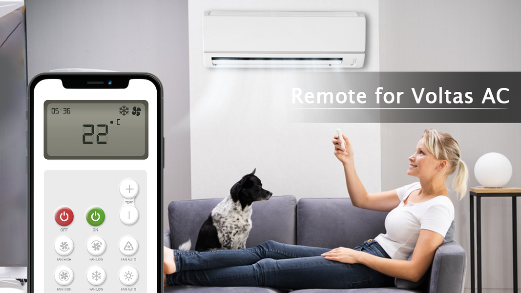 Remote for Voltas AC - عکس برنامه موبایلی اندروید