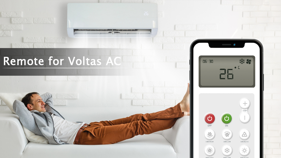 Remote for Voltas AC - عکس برنامه موبایلی اندروید