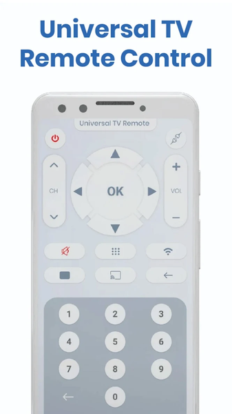 Universal Remote Control - TV - Image screenshot of android app