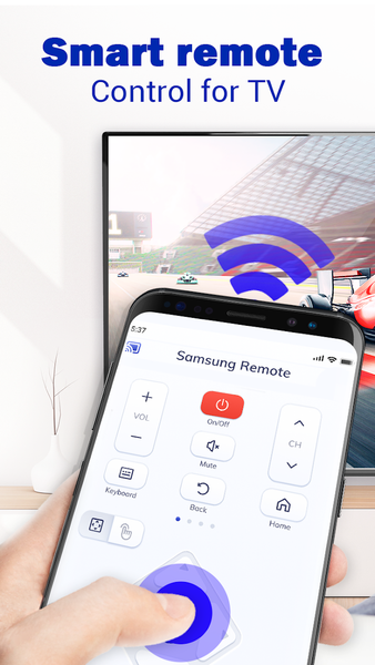 Remote Control for TV Samsung - عکس برنامه موبایلی اندروید