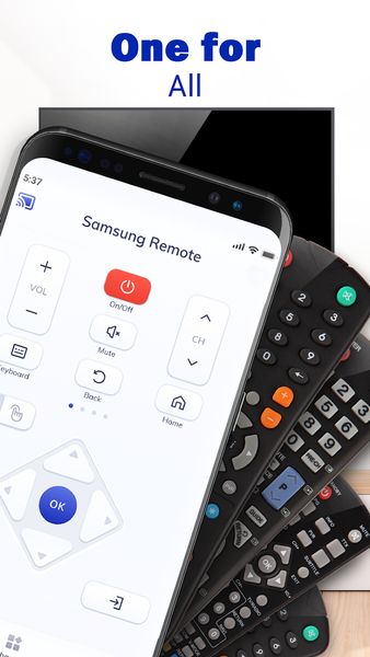 Remote Control for TV Samsung - عکس برنامه موبایلی اندروید