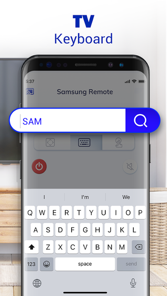 Remote Control for TV Samsung - عکس برنامه موبایلی اندروید