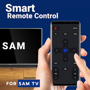 Samsung smart TV remote App - Image screenshot of android app