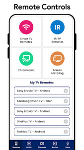 Remote Control for All TV - عکس برنامه موبایلی اندروید