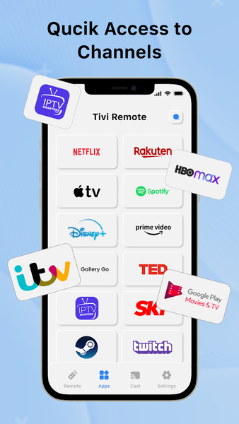 TV Remote and Smart TV Control - Image screenshot of android app