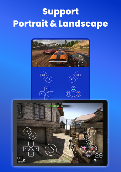 PS Remote Play Controller - عکس برنامه موبایلی اندروید