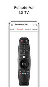 Remote for LG TV - عکس برنامه موبایلی اندروید