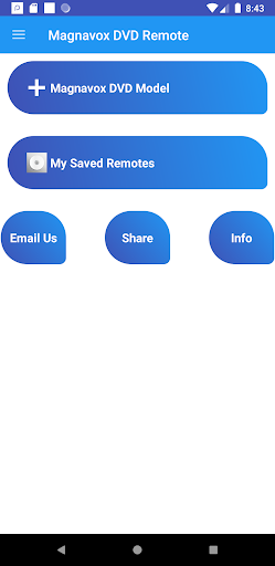 Magnavox DVD Remote - عکس برنامه موبایلی اندروید