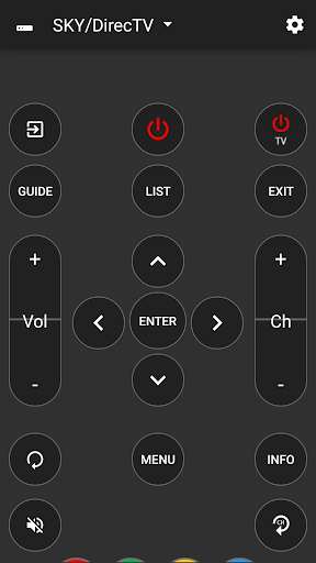 SKY Remote Control - عکس برنامه موبایلی اندروید