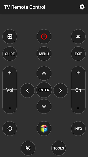 TV Remote Control - Image screenshot of android app