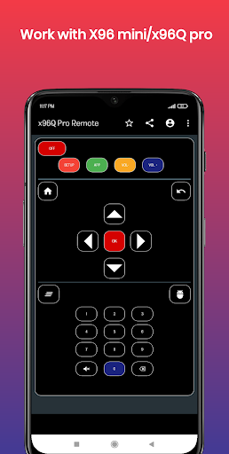 Remote for x96 mini / X96Q pro - Image screenshot of android app