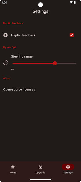 Remote Gamepad - Image screenshot of android app