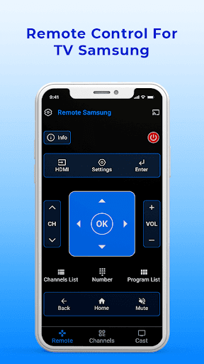 Remote Control for SS TVs - Image screenshot of android app