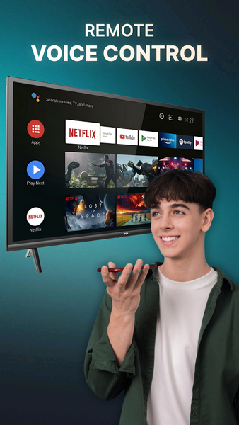 Smart TV Remote: Screen Mirror - عکس برنامه موبایلی اندروید