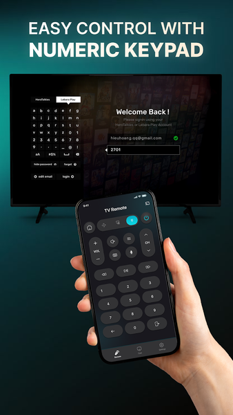 Smart TV Remote: Screen Mirror - عکس برنامه موبایلی اندروید