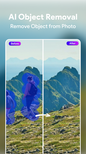 Erase Object - AI Tool Retouch - Image screenshot of android app