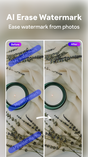 Erase Object - AI Tool Retouch - Image screenshot of android app