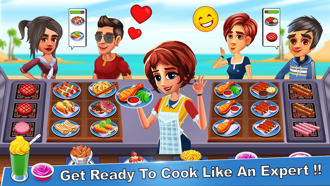 Cooking Corner Chef Restaurant - Gameplay image of android game