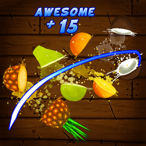 Fruit Cutter - Watch Game - Gameplay image of android game