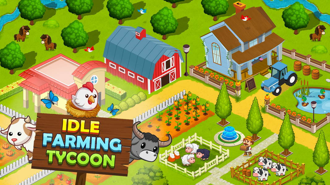 Idle Farming Adventure - Gameplay image of android game