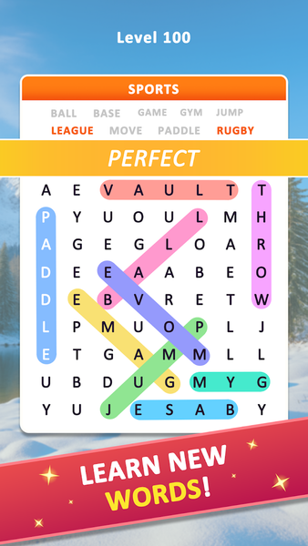 Word Search Daily - Gameplay image of android game