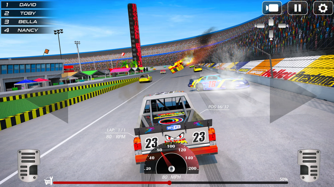 Super Stock Car Racing Game 3D - Gameplay image of android game