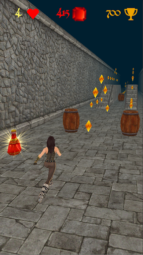Warrior Princess Run - Free Temple Running Game - عکس بازی موبایلی اندروید