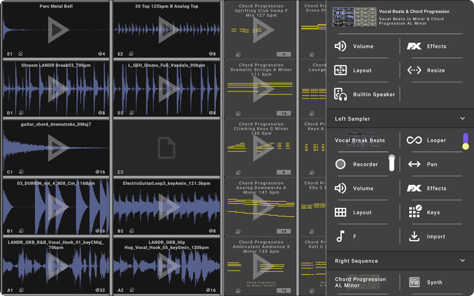 Renetik: Music Studio DAW - عکس برنامه موبایلی اندروید