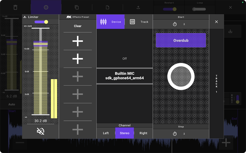 Renetik: Music Studio DAW - عکس برنامه موبایلی اندروید