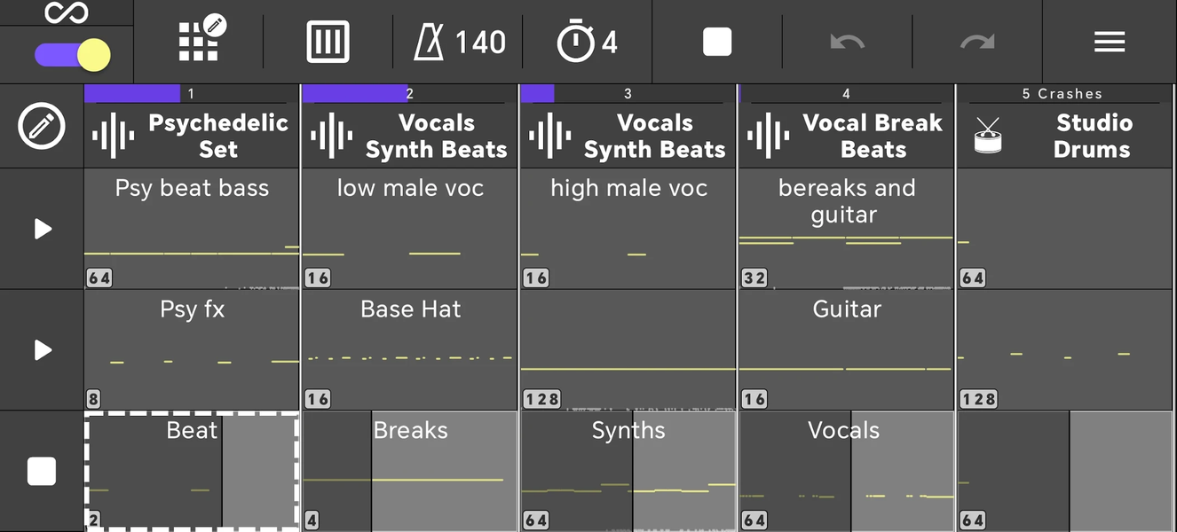 Renetik: Music Studio DAW - عکس برنامه موبایلی اندروید