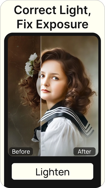 Renew - Old Photo Restoration - عکس برنامه موبایلی اندروید