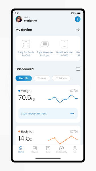 RENPHO Health - Image screenshot of android app