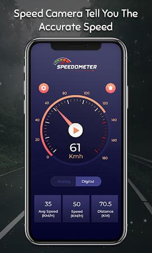 GPS Speedometer - Speed Camera - Image screenshot of android app