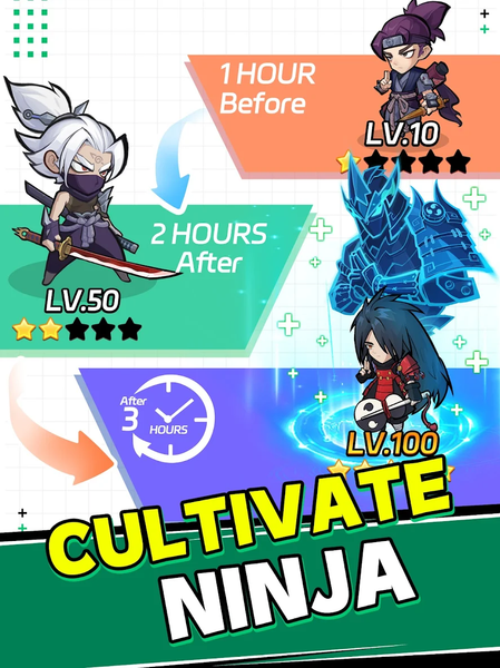 House of Ninjas:Idle Adventure - عکس بازی موبایلی اندروید