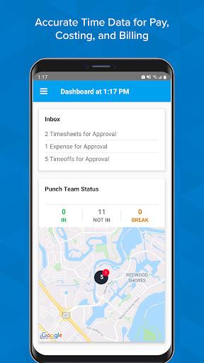 Timesheets - Time Tracking App - عکس برنامه موبایلی اندروید