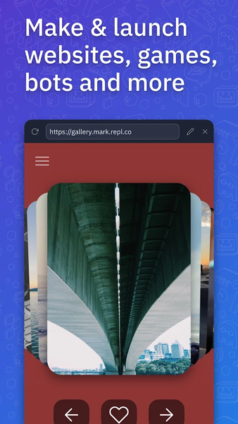 Replit: Idea to software, fast - Image screenshot of android app