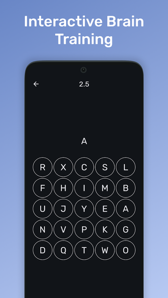Schulte table - Image screenshot of android app