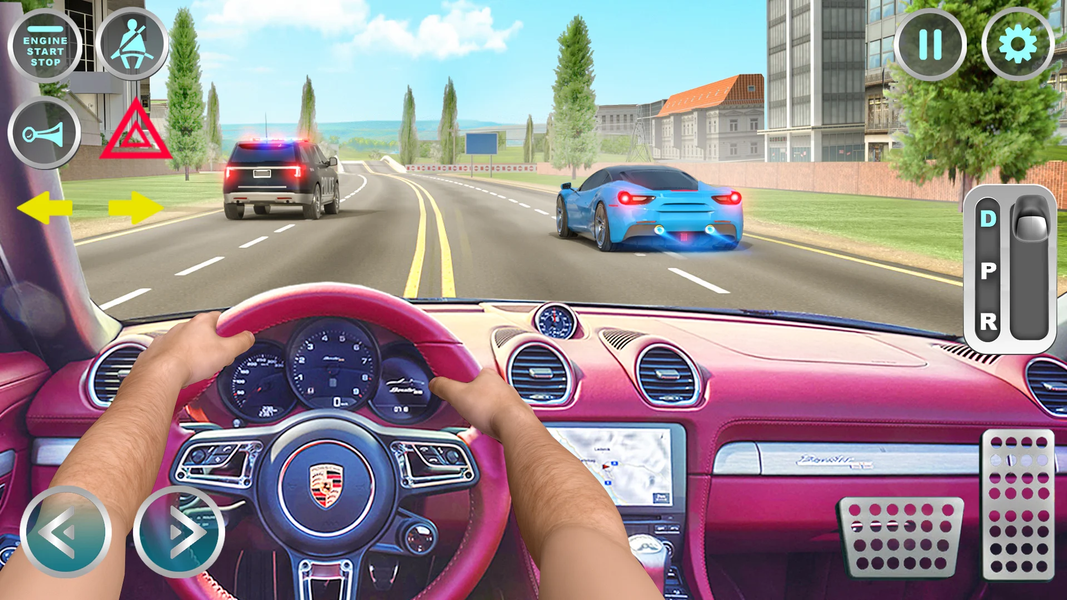 Real Driving School: Car Games - Gameplay image of android game