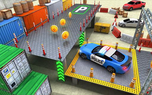 Police Car Parking School Game - Gameplay image of android game