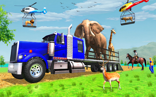 Animal Transports Truck Games - عکس برنامه موبایلی اندروید