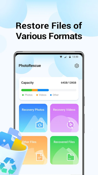 PhotoRescue-Recover Files - Image screenshot of android app