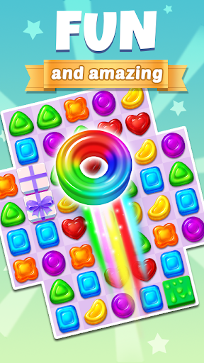 Sweety City - Match 3 Mania In - Gameplay image of android game