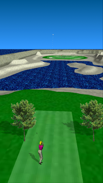 Par 3 Golf Lite - Gameplay image of android game