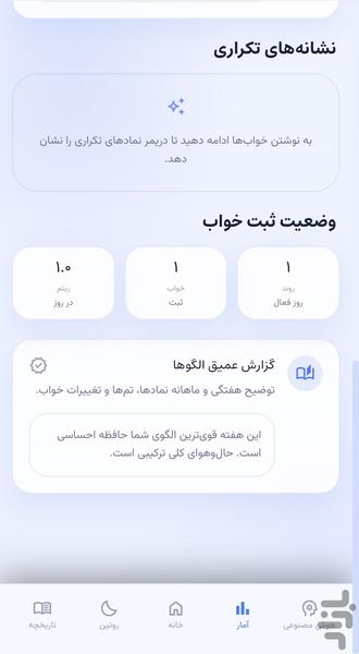 خواب نما: تعبیر خواب واقعی و هوشمند - عکس برنامه موبایلی اندروید